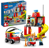 Lego City Fire Station and Fire Engine - 60375