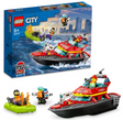 Lego City Fire Rescue Boat - 60373