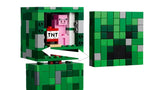 LEGO Minecraft The Creeper 21276 figure with detachable head showing hidden minifigure and TNT Ireland