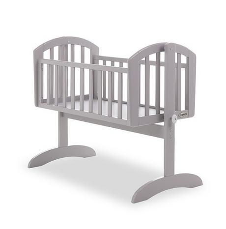 BR Baby Stockholm Swinging Crib - Grey