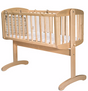 BR Baby Stockholm Swinging Crib - Natural