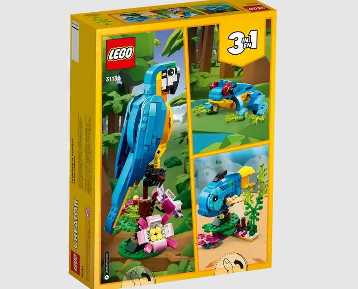 Lego Creator 3 in 1 Exotic Parrot - 31136