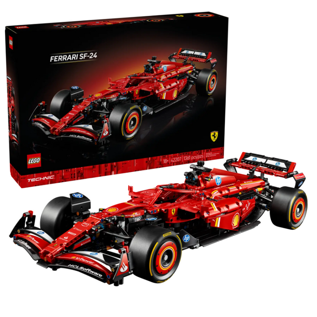 Image of lego technic ferrari sf-24 42207