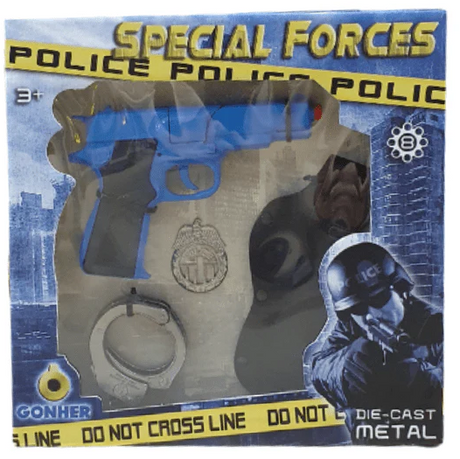Image of Gonher Special Forces Police Set - Blue