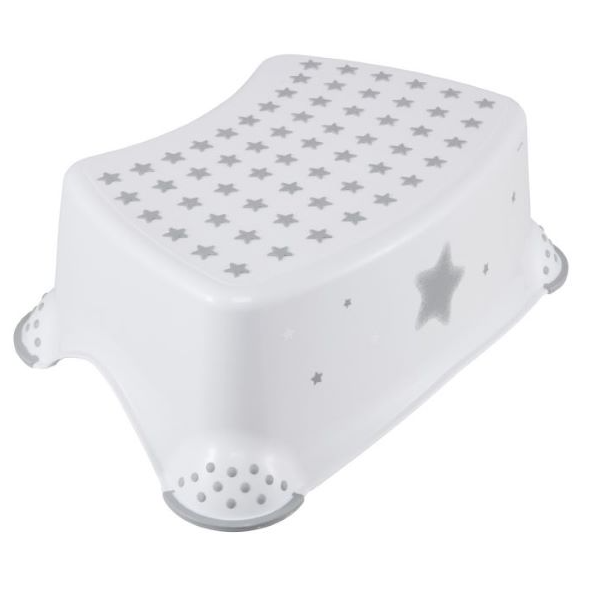 Keeper White Step Stool