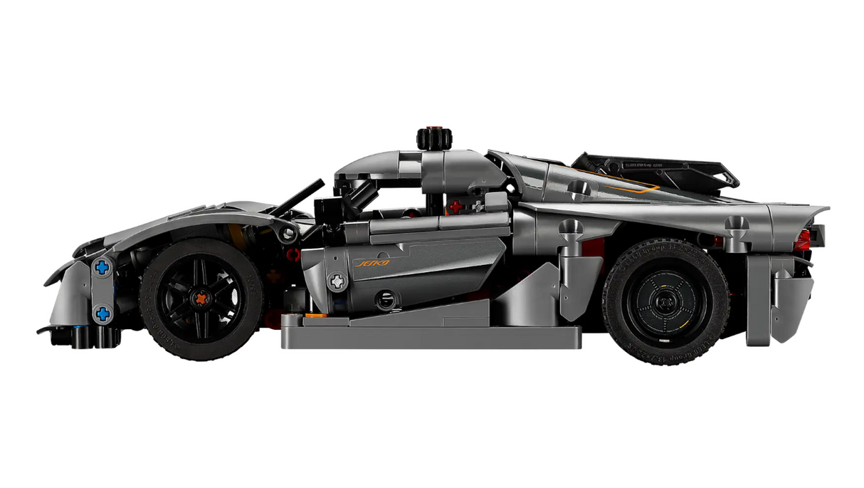 LEGO Technic Koenigsegg Jesko Absolut Grey Hypercar 42173