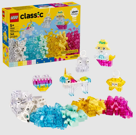 Image of LEGO® Classic Magical Transparent Box - 11040
