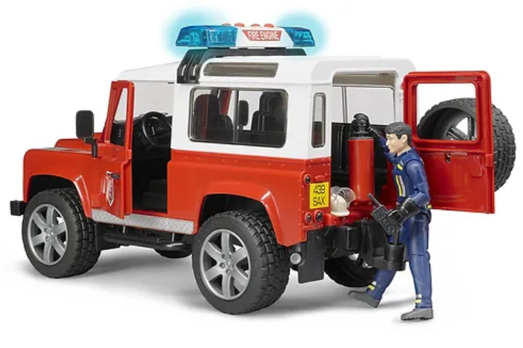 Bruder Land Rover Station Wagon Fire Vehicle