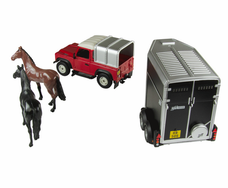 Britains Land Rover and Horse Set