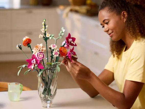 Lego Botanicals Pretty Pink Flower Bouquet - 10342