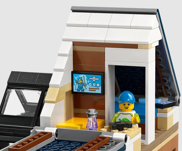 Lego City Family House And Electric Car - 60398