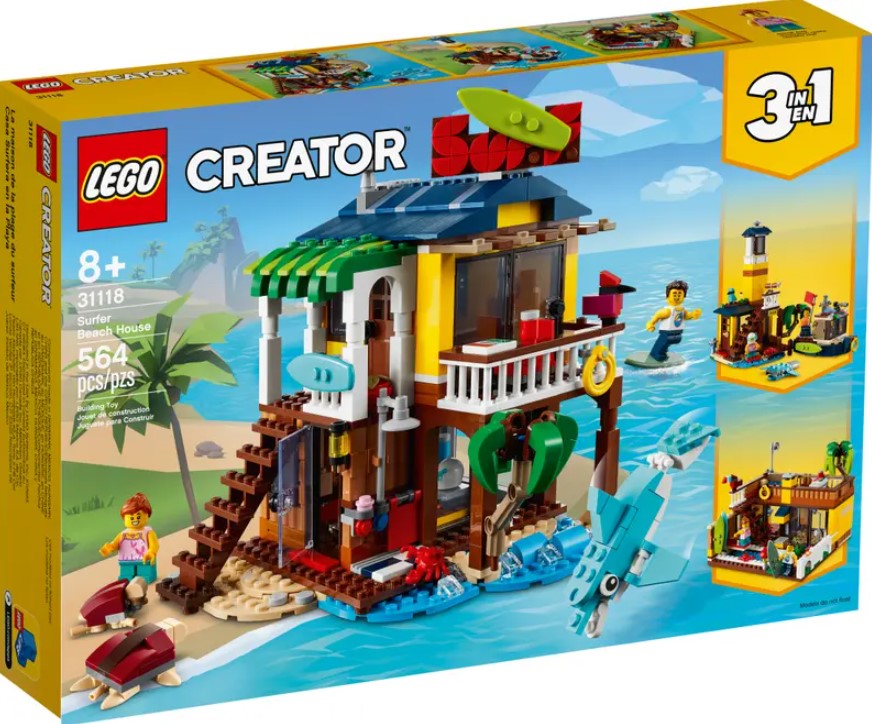 Lego Creator Surfer Beach House - 31118