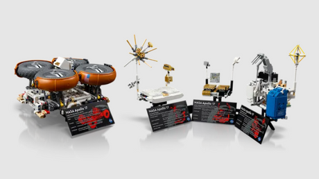 Image of LEGO TECHNICS - NASA Apollo Lunar Roving Vehicle - LRV - 42182