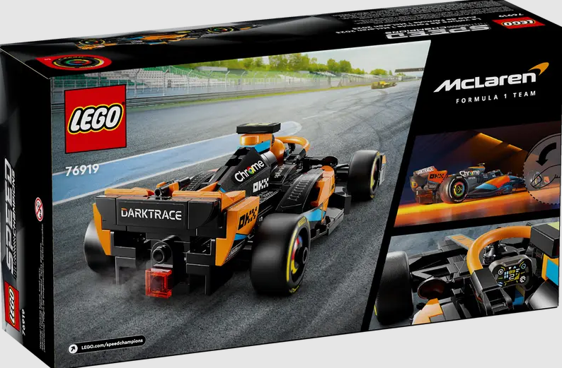 Lego Speed Champions 2023 McLaren Formula 1 Race Car - 76919
