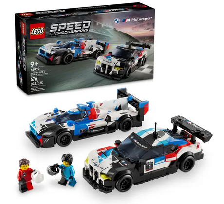 Lego Speed Champions BMW M4 GT3 & BMW M Hybrid V8 Race Cars - 76922