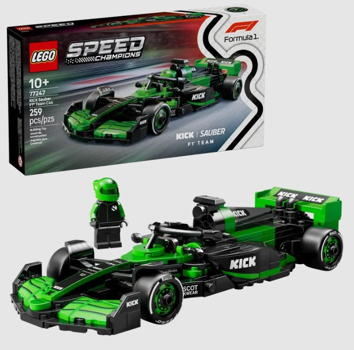 Lego Speed Champions KICK Sauber F1 Team C44 Race Car 77247