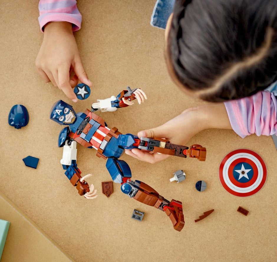 Lego Captain America Construction Figure - 76258