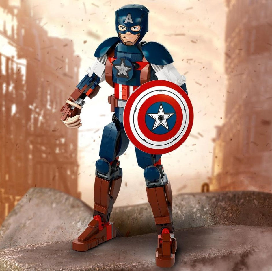 Lego Captain America Construction Figure - 76258