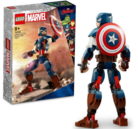 Lego Captain America Construction Figure - 76258