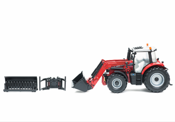 Britains Massey Ferguson 6616 Tractor with Loader - 43082