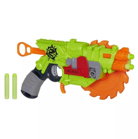 Image of NERF MicroShots Zombie Strike Crosscut Blaster