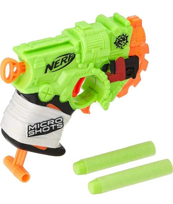 Image of NERF MicroShots Zombie Strike Crosscut Blaster