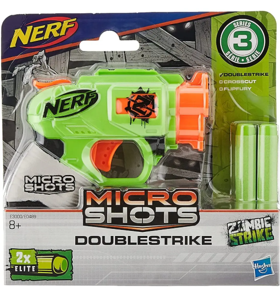 Nerf MicroShots DoubleStrike - Zombie Strike