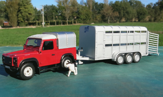 Britains Ifor Williams Livestock Trailer - 40710A2