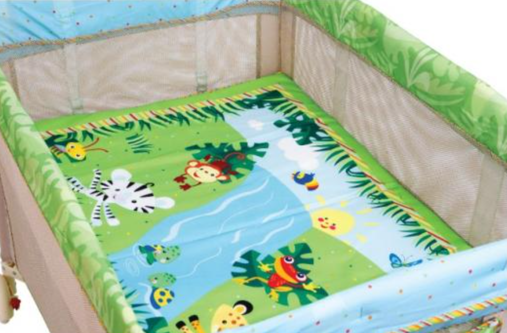 Fisher Price Travel Cot - Rainforest
