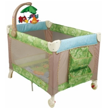 Fisher Price Travel Cot - Rainforest