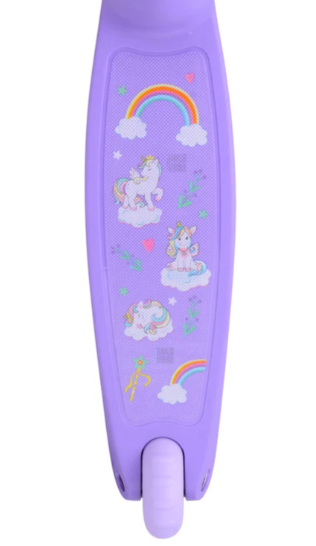 Teeny Fold 3 Wheel Scooter - Unicorn