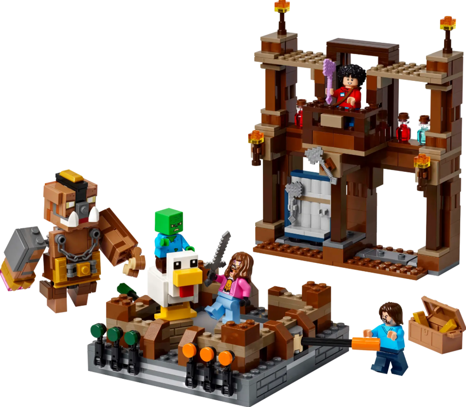 LEGO Minecraft - The Ghast Balloon Village Attack - 21273