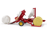 Bruder Bale Wrapper with Round Bales