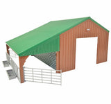 Britains Case Tractor and Shed Playset - 47019A1