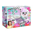 Airbrush Plush Hair’iffic Salon box with styling setup, accessories, and plush character – Ireland