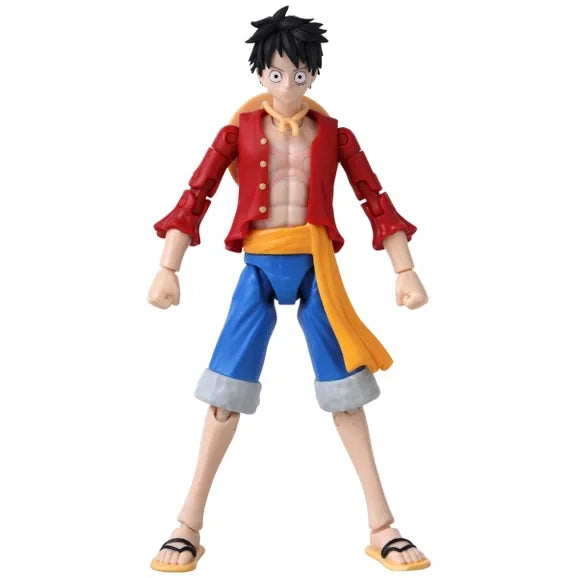 Anime Heroes One Piece Monkey D. Luffy action figure shown from the front