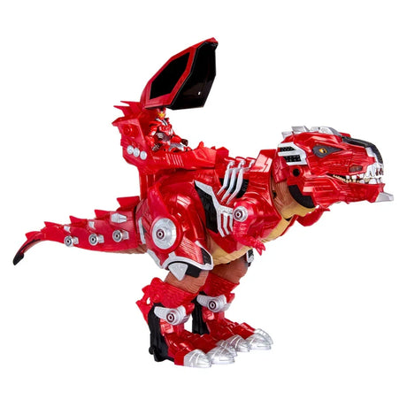 Armorsaurs Armor-Up T-Rex Dinosaur Ajax toy figure with open red pilot pod on its back