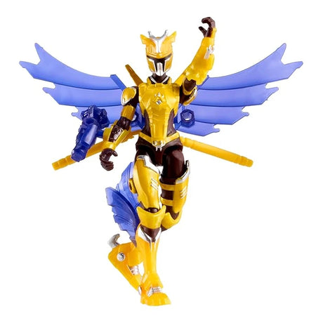 Armorsaurs Raptor Pilot Paloma Silva figure with blue wing armour and accessories