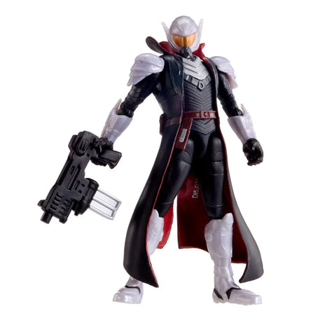 Armorsaurs Switchblade figure standing with black blaster and silver armour details