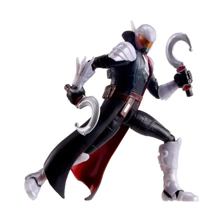 Armorsaurs Switchblade figure in side pose holding a grey hook weapon