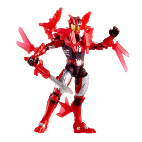Armorsaurs T-Rex Pilot Liam Roberts figure with red wing armour and red sword