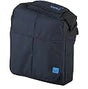 BabaBing DayTripper Lite Midnight Blue changing bag with shoulder strap and blue logo patch
