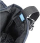 BabaBing DayTripper Lite Midnight Blue bag interior with blue label, shoulder strap and metal clips