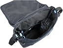 Open BabaBing DayTripper Lite Midnight Blue changing bag showing the main compartment and internal pockets