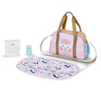 Baby Born Changing Bag Flower set with bag, changing mat, nappy and powder box