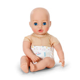 Baby Born doll wearing a printed nappy from the 5 pack
