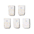 Baby Born Nappies 5 Pack showing five printed doll nappies