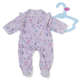 Baby Born Romper Forest 43cm with blue Baby Born clothes hanger