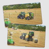 Tractor and baler machines page in Tractor Ted Lift-the-Flap Book Ireland