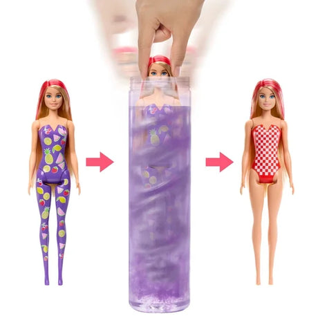 Barbie Colour Reveal Sweet Fruit Doll in transformation - Ireland